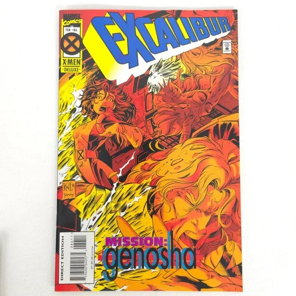 Excalibur Comic Book Lot Marvel Comics Issues 42 43 86 87 88 90 91 92 VG 1990s - Picture 4 of 9